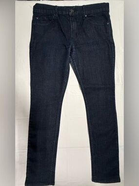 Rude Super Skinny Jeans Men’s 36x32 Dark Wash Stretch Denim Super Skinny Fit